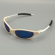 Vintage RARE Oakley Juliet Sunglasses Cream/White Two Tone Frame Only USA Y2K