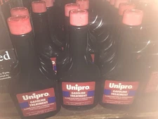 Unipro Gasoline Treatment. Cleans Injectors and Carburetors. (Lot of 12) 12 oz
