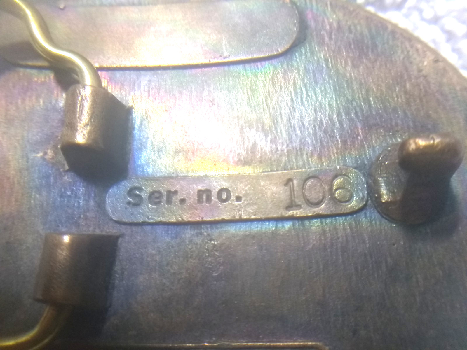 Beaverhead National Forest Solid Brass Buckle Wes… - image 8