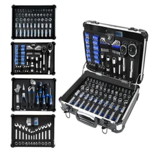 Mechanic Tool Set, 240-Pieces Universal Household Auto Repair Tool Kit with H...