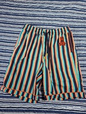 Psycho Bunny boys Sz 10-12M multicolor swimming trunk