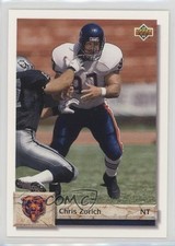 1992 Upper Deck Chris Zorich #242 0t3