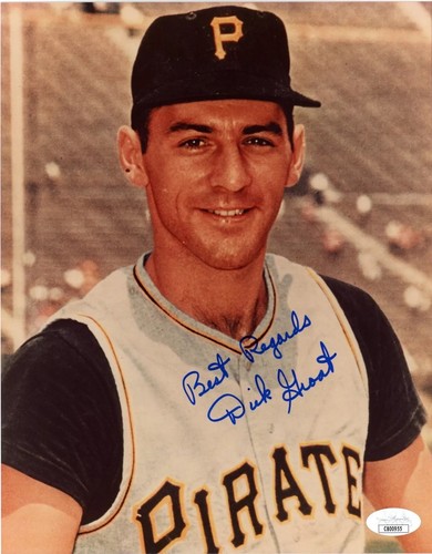 Dick Groat Autograph Signed 8x10 Baseball Photo Pittsburgh Pirates JSA - Picture 1 of 2