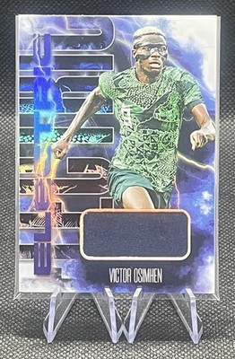 Victor Osimhen - 2025 Futera Fans Selection - Electric Relic/Patch - Nigeria - /21