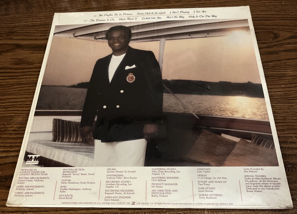 Lamont Dozier – Lamont M&M Records 1981 Us Original ( Near Mint ) - Image 2 of 4
