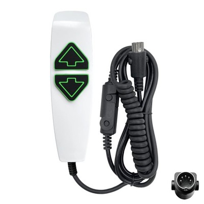 Power Recliner 2 Button 5 Pin Remote Hand Control with USB and Backlight with...