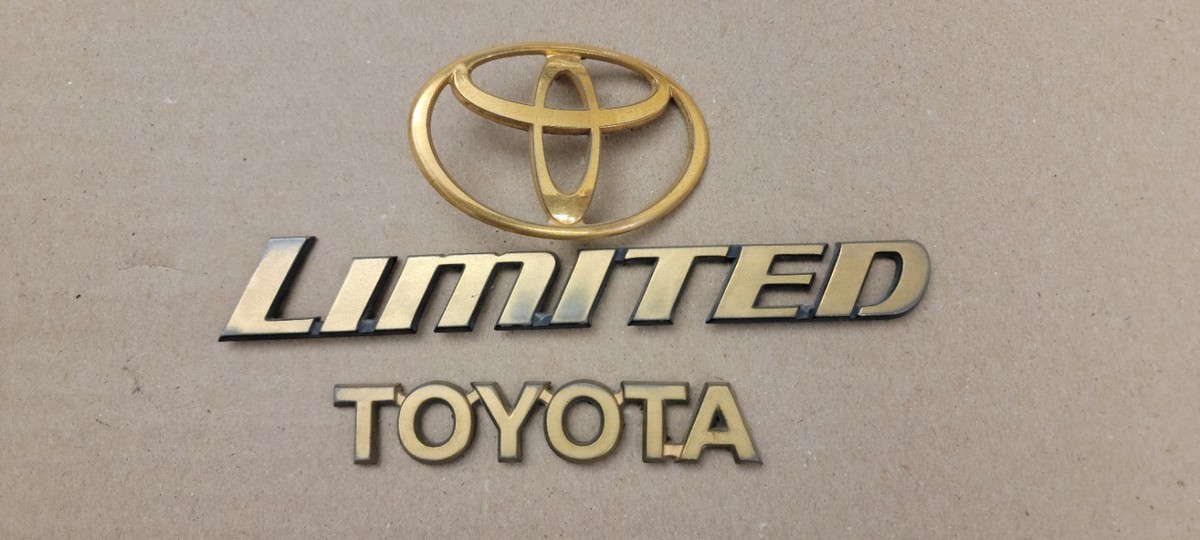 96 97 98 99 00 01 02 TOYOTA 4RUNNER TRUNK LIFTGATE REAR EMBLEM SET