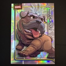 2026 Topps Chrome Marvel - Lockjaw #70 Storms Lightning Refractor