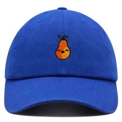 JPAK Pear Premium Dad Hat Washed Cotton Relaxed Fit Foodie Gift Unisex