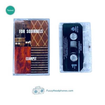 For Squirrels   Example Cassette Tape (1995) US 1st 90s Alt Rock TESTED