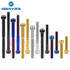 Titanium Bolt M5/M6x10 15 20 25 30 35 40 50 60 70 80mm Chamfered Torx Head Screw