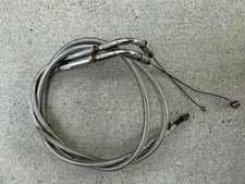 40" Extended Throttle & Idle Cable Kit for 96-17 Harley Dyna FXDLS 10"-12" Apes