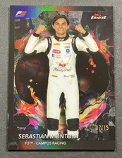 07/15 Black Refractor Sebastian Montoya #253 - 2024 Topps Finest Formula 1 F1 F3