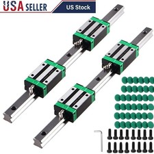 HGR20 20mm Linear Guideway Rails Steel Support High Precision Bearings CNC 700mm