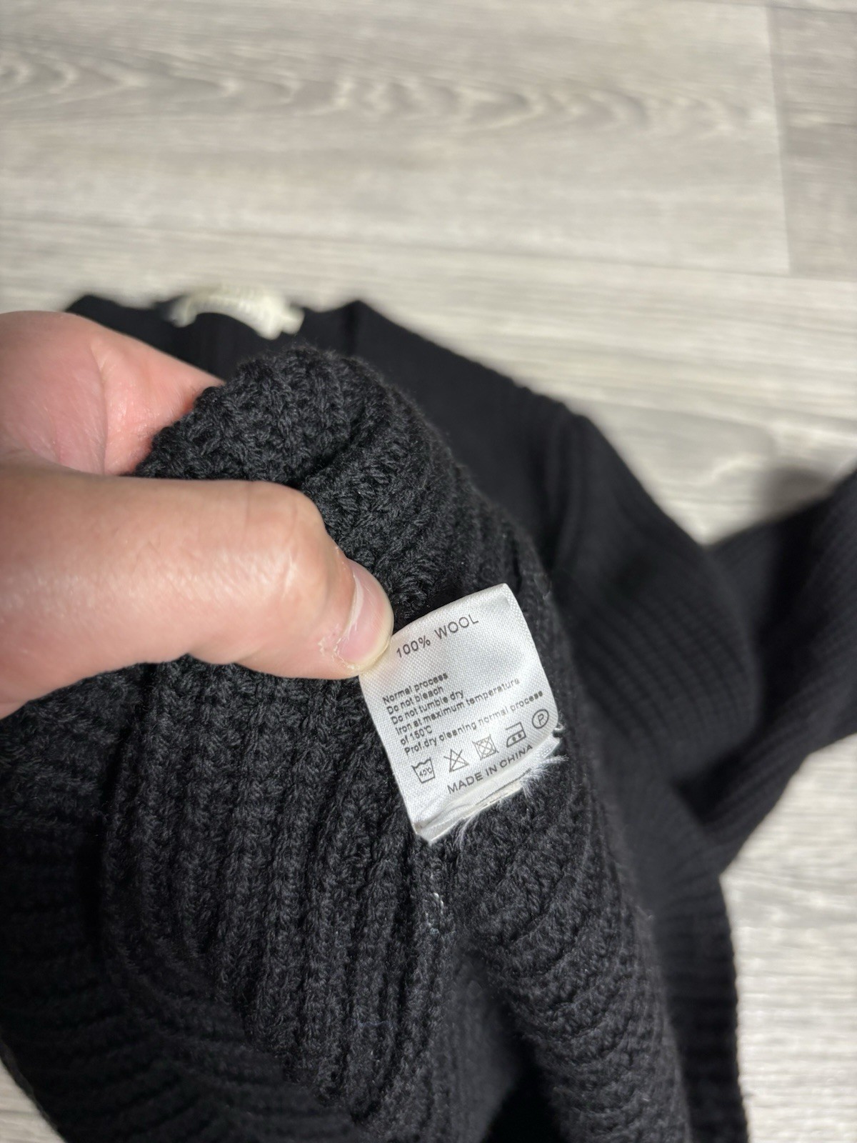 Vintage Acne Studios Black Deborah Sweater Womens Size S Small Rare image 7