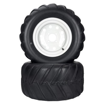 2) Aggressive Tire Assemblies 24x12.00-12 Fits Exmark Toro Lazer Z