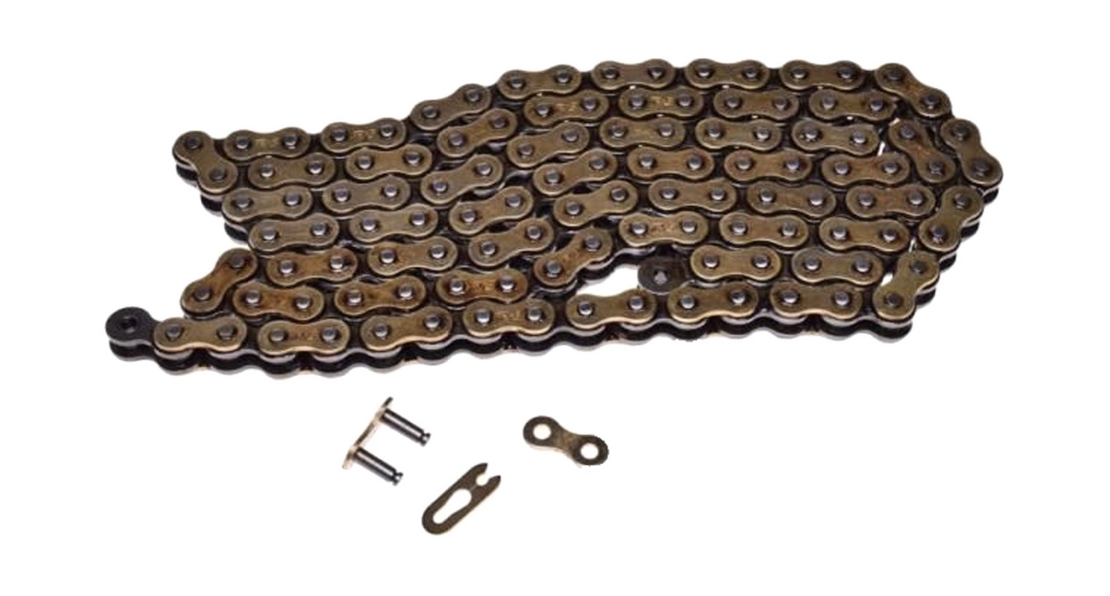 Chaîne transmission IRIS 420 GSX 138 maillons moto renforcée or gold