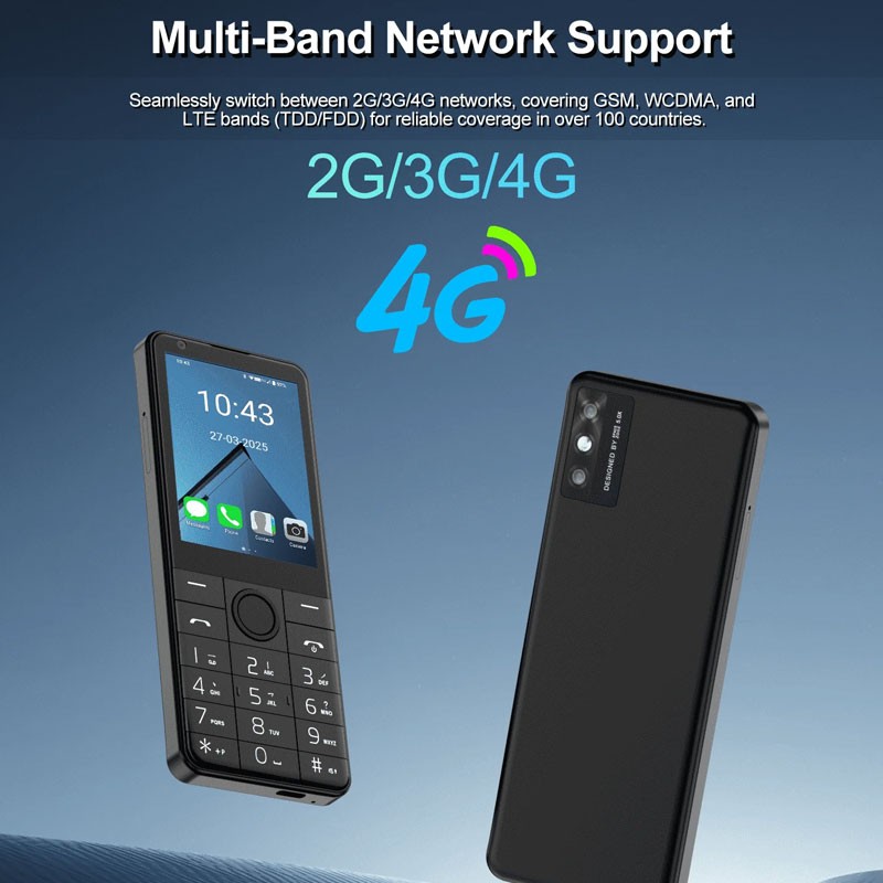 MINI Unlocked DOOV R77 PRO Android 14 Smartphone Dual SIM Phone