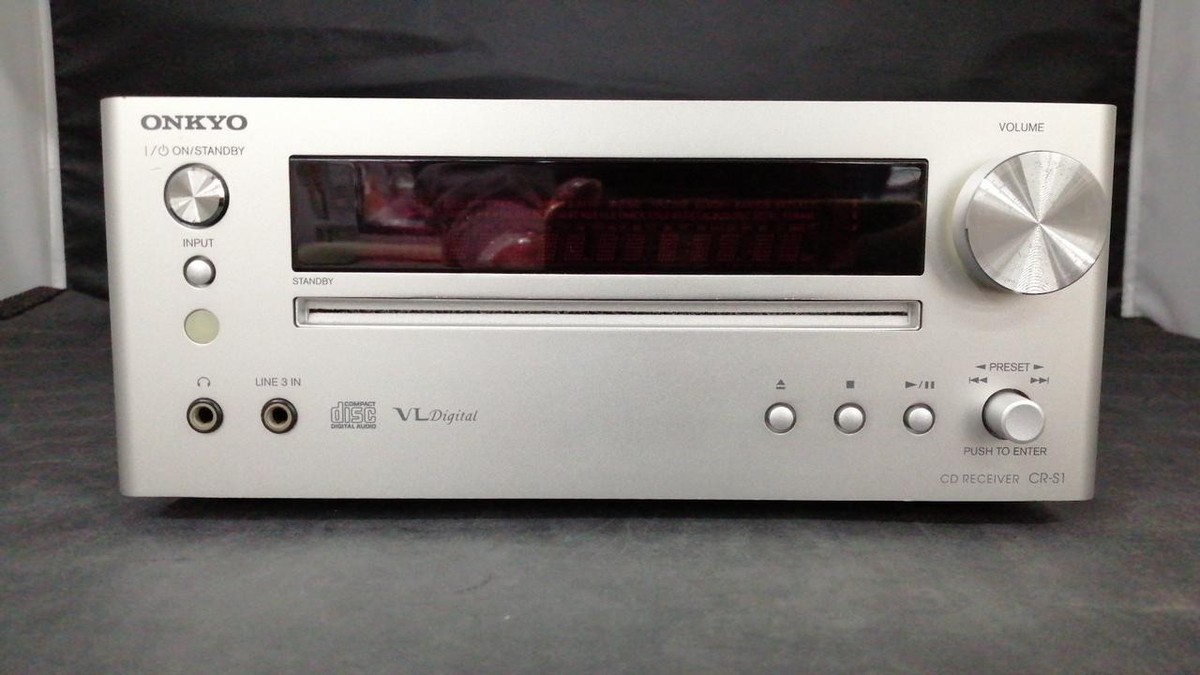 ONKYO CR-S1 CD Receiver Amplifier – Home Hi-Fi Audio Unit – From