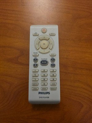 Philips RC-2010 DVD Player Remote Control Gray Genuine Original OEM Tested