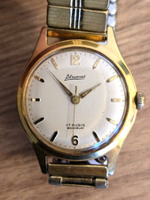 BLUMUS Adolf Blümelink Vintage Armbanduhr 1960er Mechanisch 17 Steine Shockproof