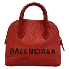 Red Bags & Handbags Balenciaga Leather Exterior for Women for sale