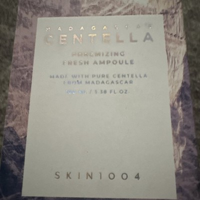 Madagascar Centella, Poremizing Fresh Ampoule, 3.38 fl oz (100 ml) Exp. 07/2027