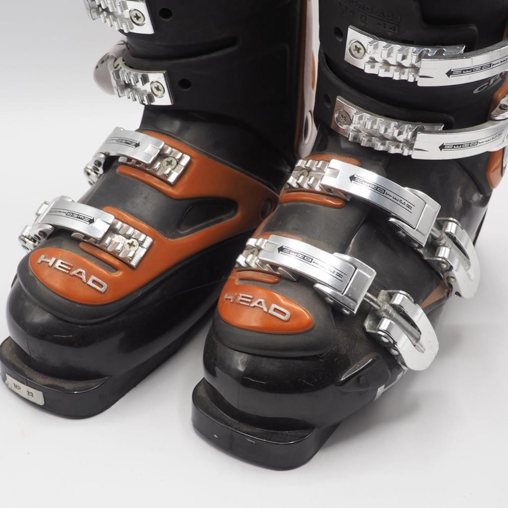 SALOMON Scarponi da sci Head Cross 23 nero arancione uomo 5 donna 6 euro 36 5 made in Italy