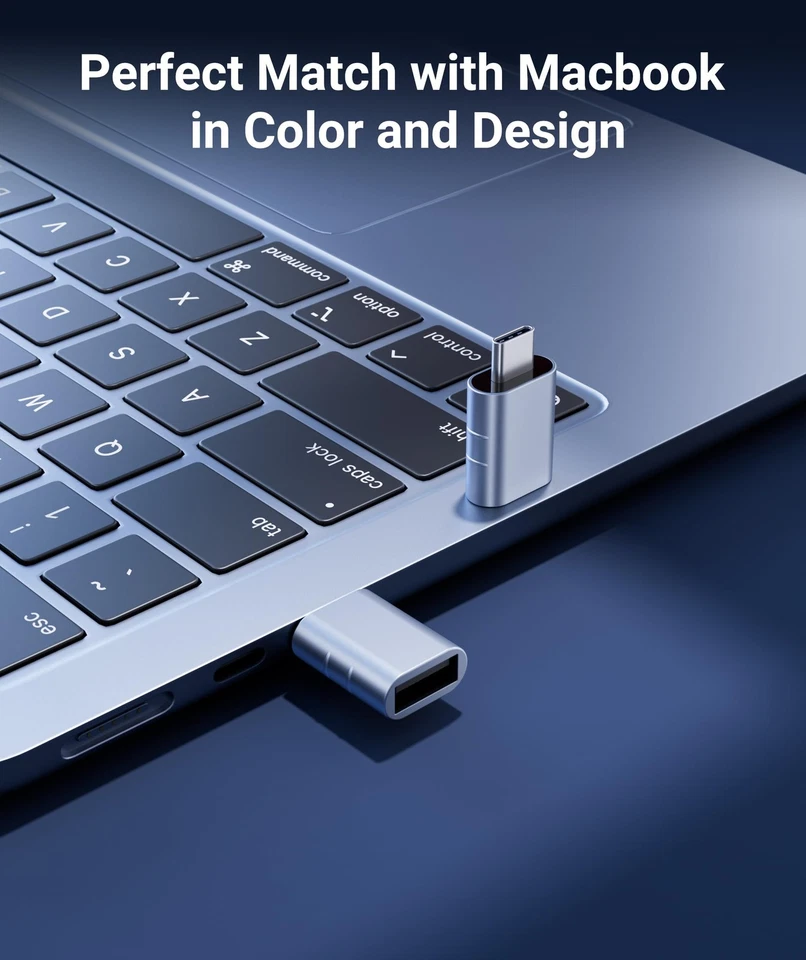 Syntech USB C to USB Adapter Pack of 2, USB 3.0 Female to Thunderbolt 4/3 - Image 4 of 4