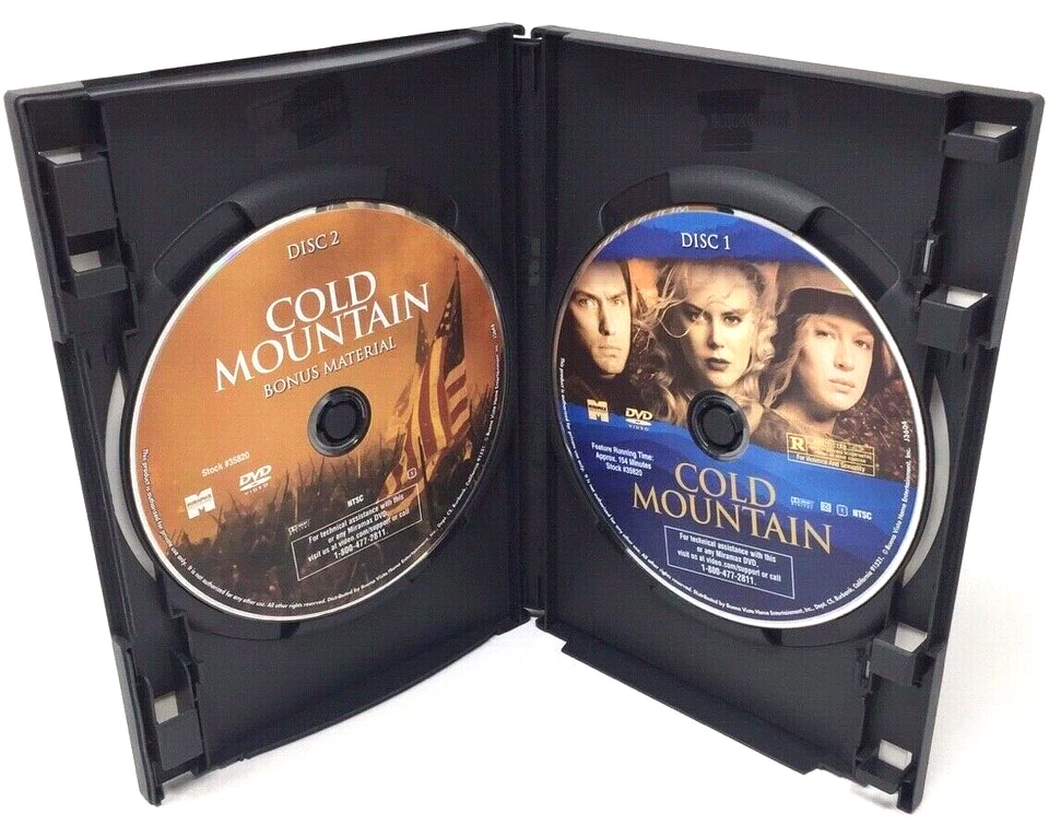 Cold Mountain (DVD, 2004, 2-Disc Set, Special Edition) FREE SHIPPING! - Image 2 of 3