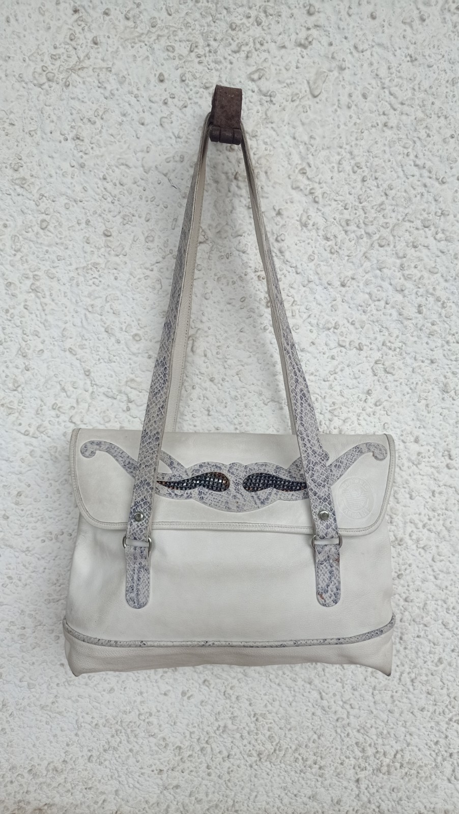 Borsa Vintage Anni 80 Vera Pelle Armani
