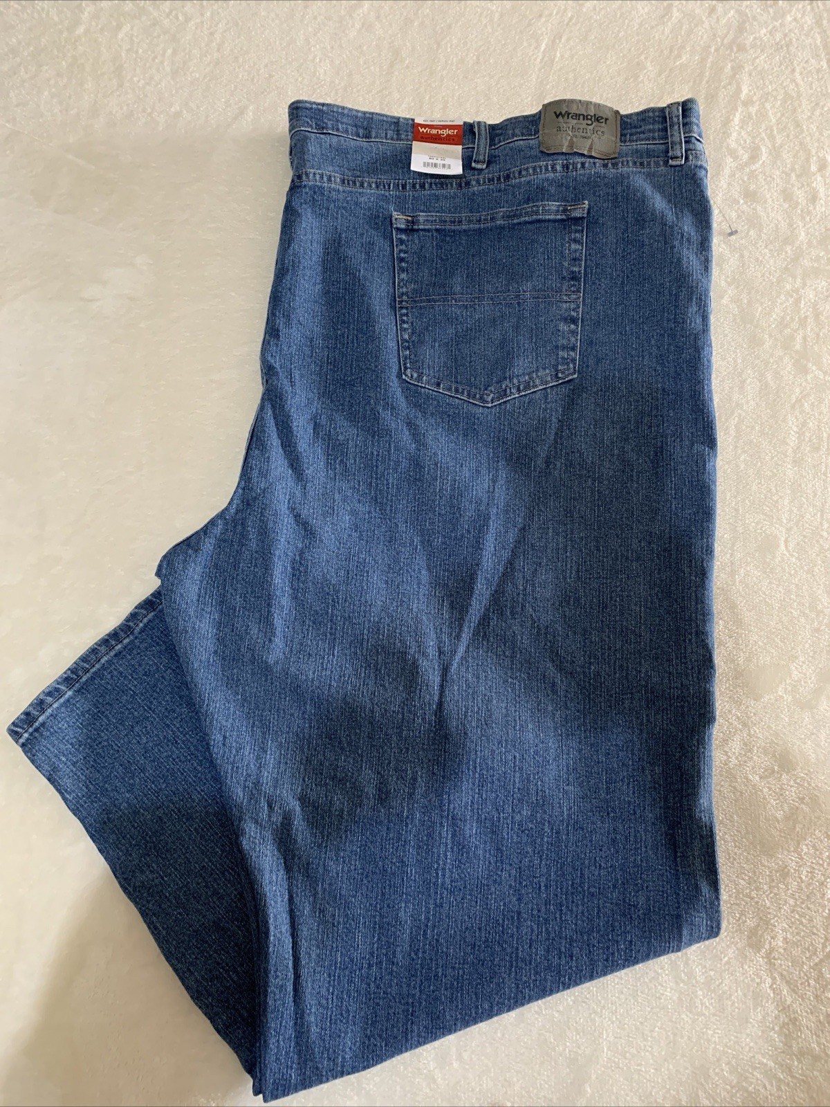 's Size 60x30 Straight Leg 100% Cotton Denim