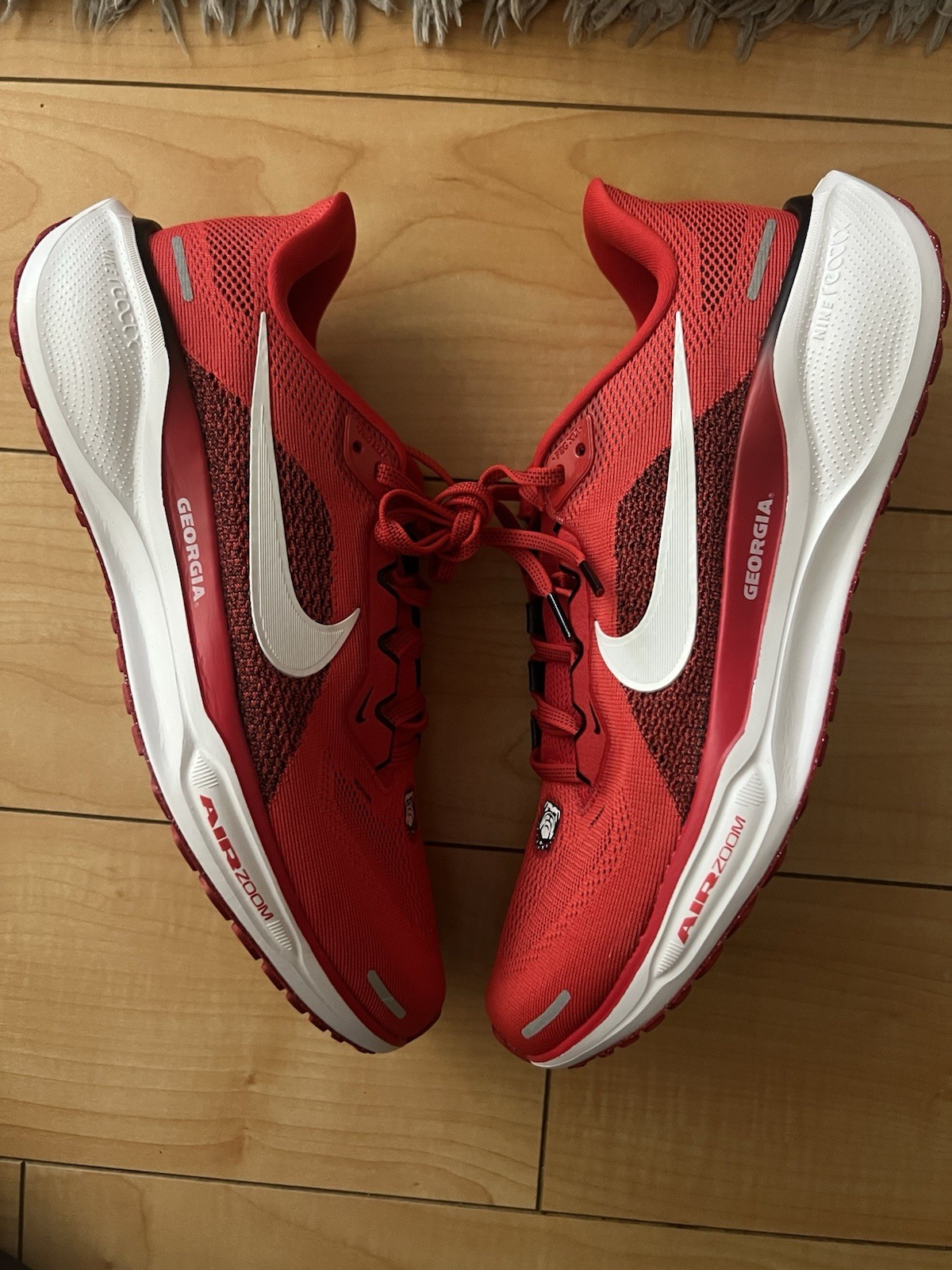 SAOLA Scarpe Nike Air Zoom Pegasus 41 Georgia Bulldogs FZ5115 600 rosse nuove uomo 8