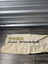 Very Rare Find Antique / Vintage Toro Whirlwind Grass catcher bag