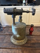 Vintage Antique Clayton & Lambert Brass Blow Torch Made in USA