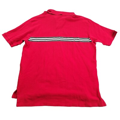 Polo Sport Ralph Lauren Mens XL Red Striped Polo Shirt USA Flag | eBay
