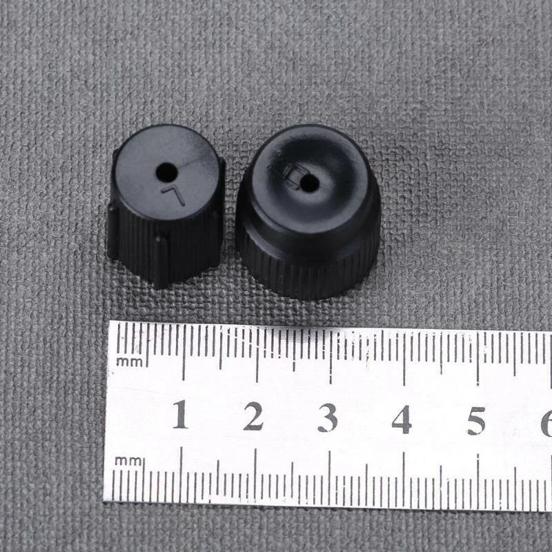 R134a Alto y Bajo Coche Aire Acondicionado Servicio Aire Acondicionado Sistema Carga Puerto Tapas Cubierta Foto 2 de 4