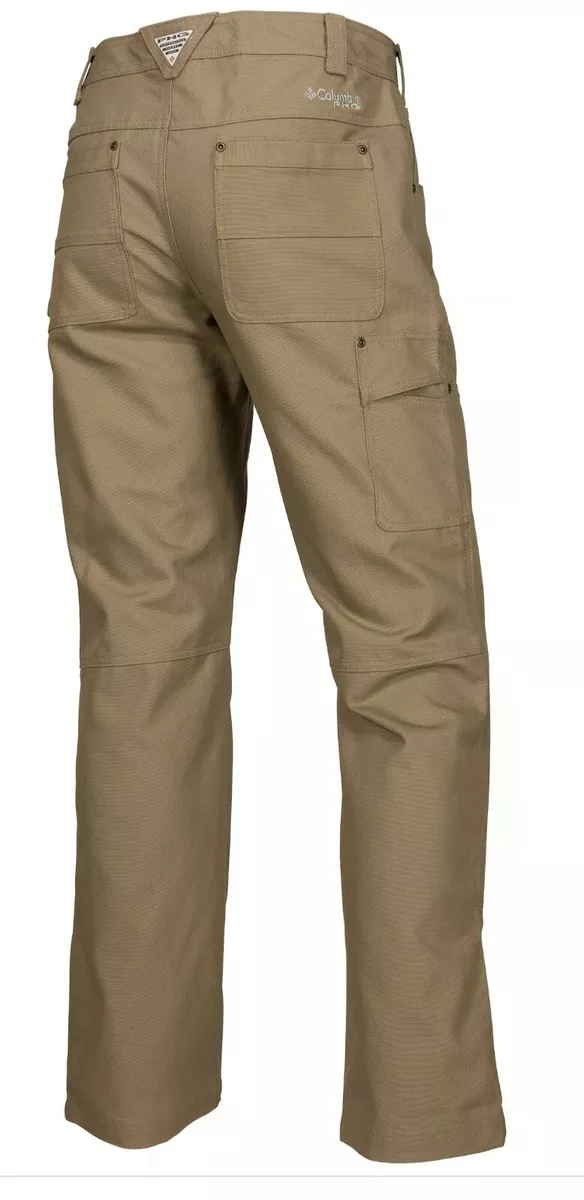 Columbia Men Double Knee PHG Rough Tail Work Hunting Pants 38x32