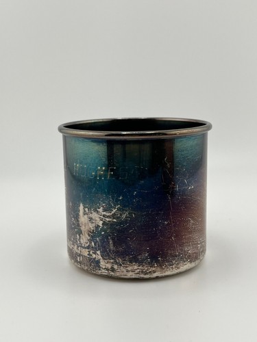 Vintage Silver-Plated Continental Airlines Baby Cup - Personalized Richard James - Picture 3 of 9
