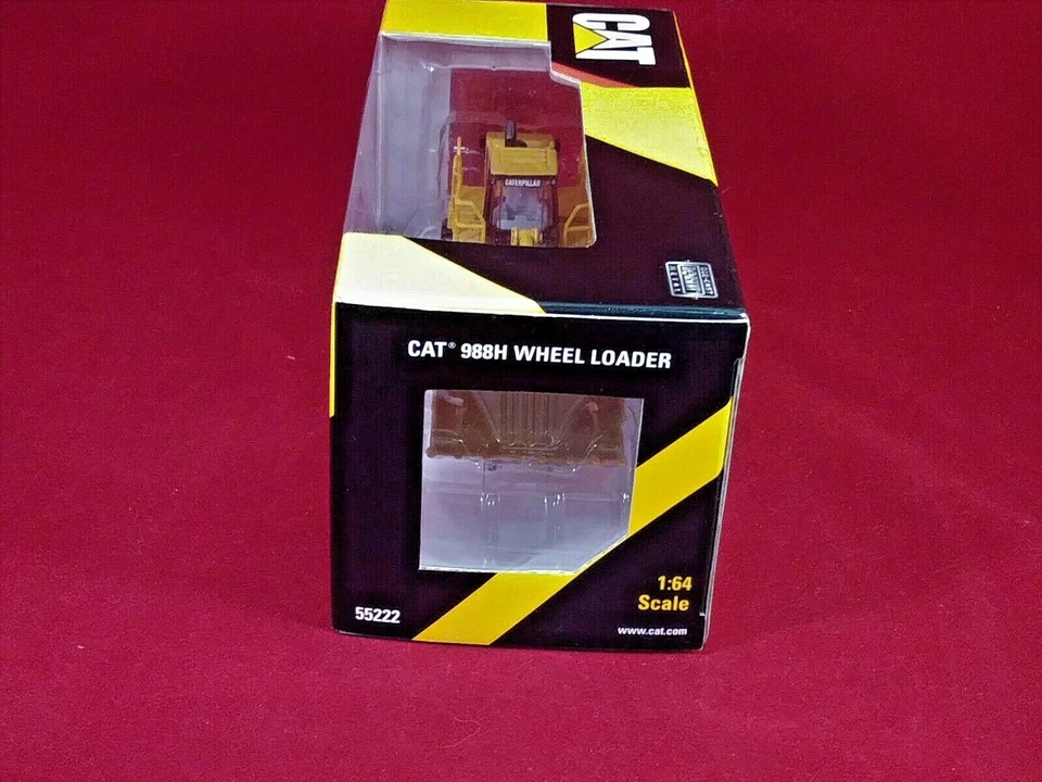 2008 Norscot 1:64 Scale CAT 988H Wheel Loader Diecast Model Replica #5522 NIB - Image 3 of 4