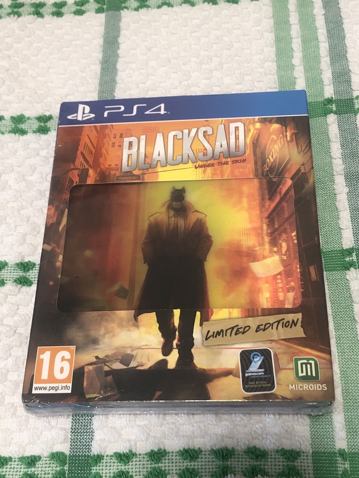 BLACKSAD UNDER THE SKIN LIMITED EDITION PS4 NUOVO SIGILLATO ITALIANO  Super Ediz