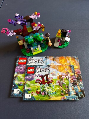 LEGO ELVES 41076 Complete with Farran and the Crystal Hollow