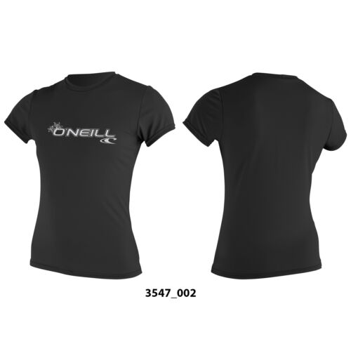 O'Neill Basic Skins Damen-Sonnen-T-Shirt - schwarz - Bild 1 von 2