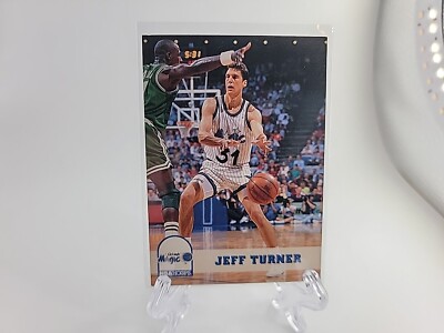 1993-94 NBA Hoops Jeff Turner Basketball Card #160 Orlando Magic