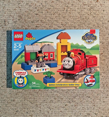 LEGO Duplo Thomas & Friends 5547 James Celebrates Sodor Day NEW 
