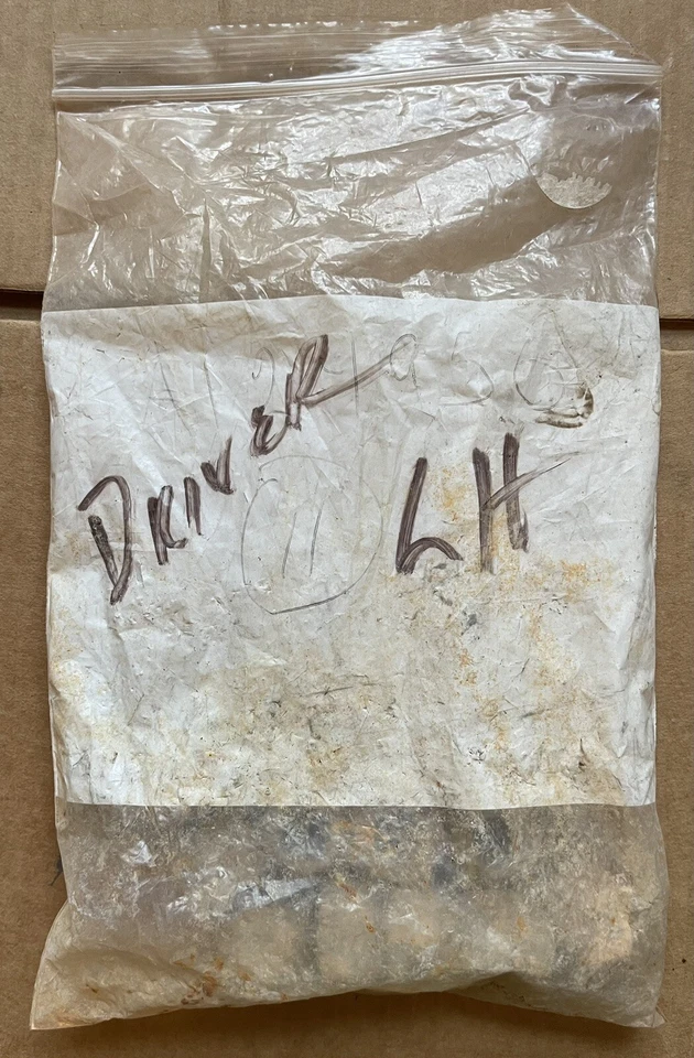 (10) Tuercas Oldsmobile Starfire 1963 lado del conductor rosca izquierda original OEM Foto 2 de 4