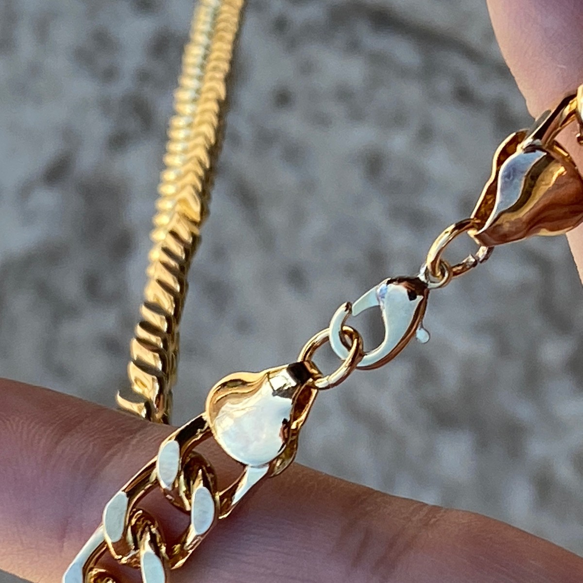 18K Gold Plated Huge Iced CZ Bling Out Open Cross Necklace Cuban