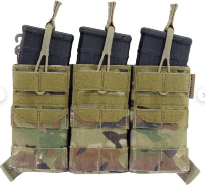 Agilite AG3 Triple Magazine Mag Pouch Multicam camo