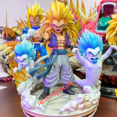 Banpresto Dragon Ball Z Match Makers Super Saiyan 3 Gotenks Figure New In Stock Banpresto Dragon Ball Z Match Makers Super Saiyan 3 Gotenks Figure New In Stock