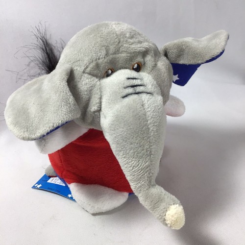 Partei Tiere Demokrat Republikaner Peekaboo Esel Elefant Plüsch Politisch - Bild 8 von 8